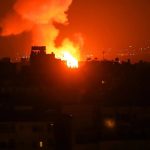 faixa de Gaza noite 2