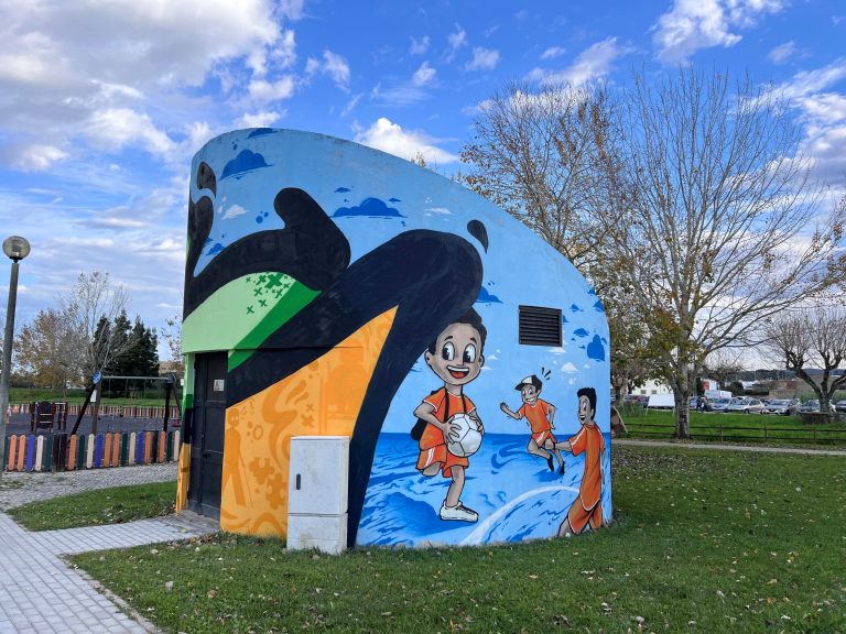 Arte Urbana Choupal. Mealhada.