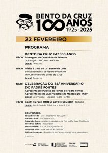 Bento da Cruz. Padre Fontes. Montalegre