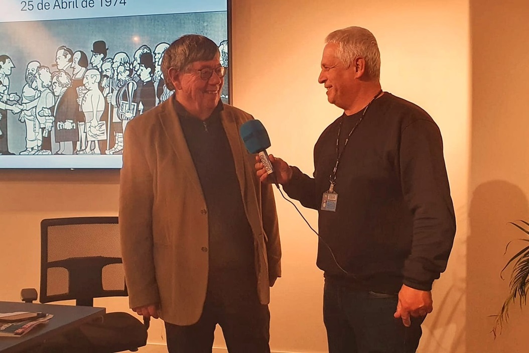 Carlos Fiolhais e Rui Paulo Costa