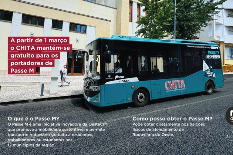 CHITA. Transportes Urbanos de Alcobaça.
