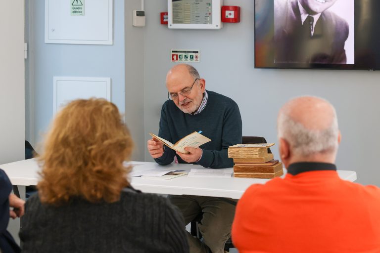 Memórias de Sebastião Gama e Joana Luísa - palestra de João Reis Ribeiro. Azeitão. Setúbal.
