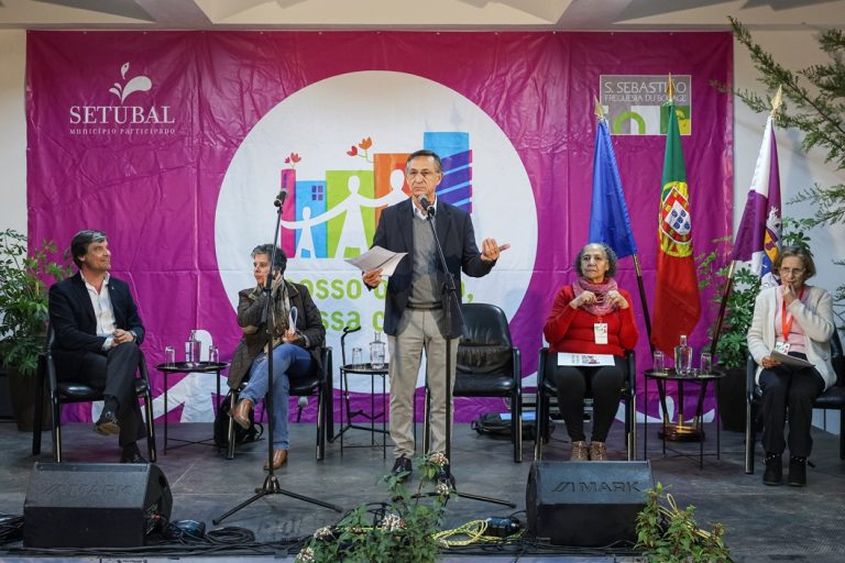 Encontro de moradores. Bela Vista. Setúbal.