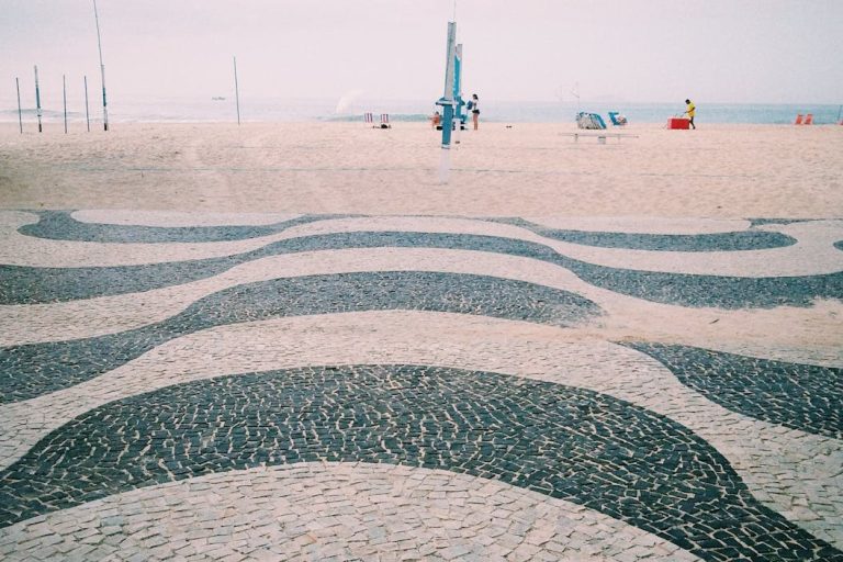 Calçadão do Rio de Janeiro. Brasil.