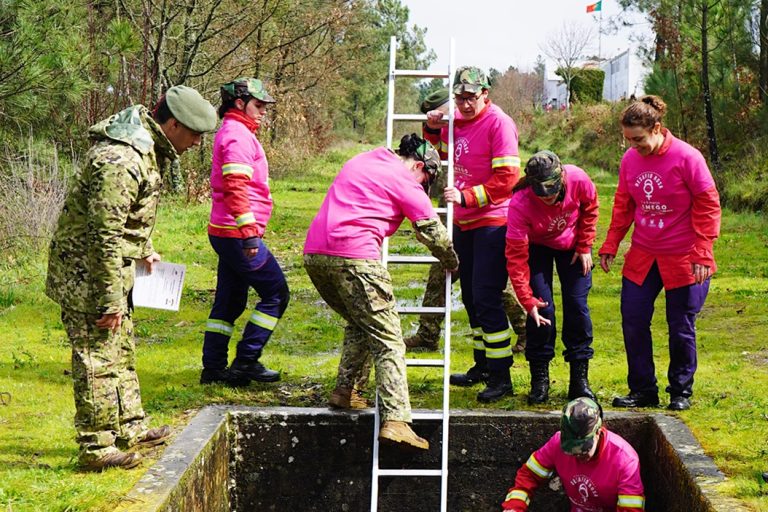 Desafio Rosa. Proteção Civil. Lamego.