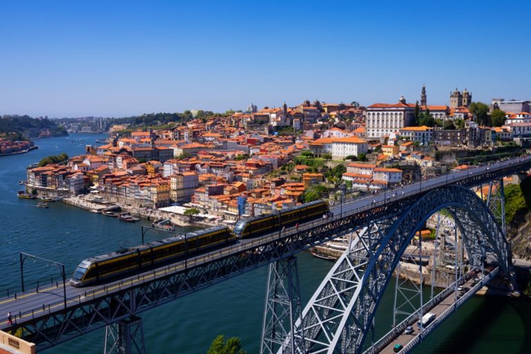 Ponte Luís I. Porto. V.N. Gaia.