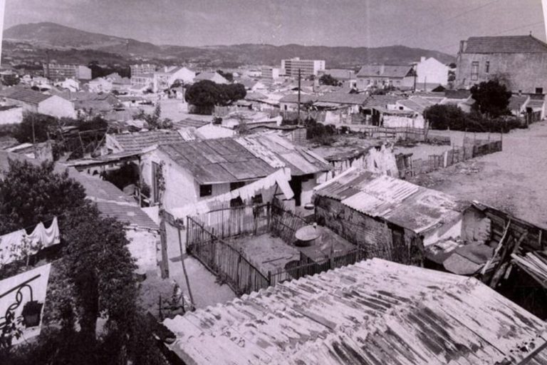 Barracas anos 70. Setúbal.