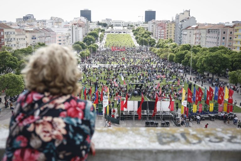 Manifestação do Dia do Trabalhador em Lisboa