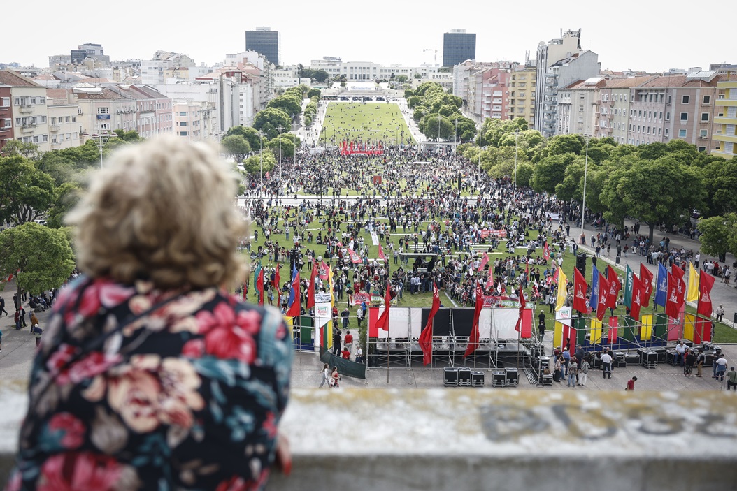 Manifestação do Dia do Trabalhador em Lisboa