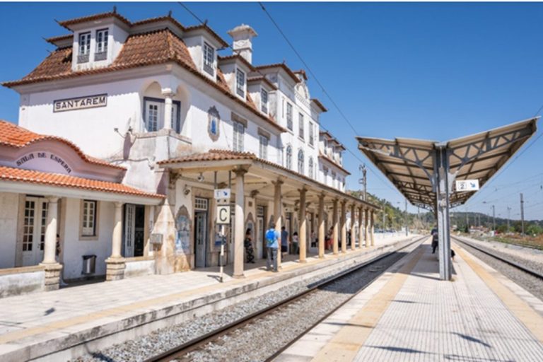 Estação de CF de Santarém.