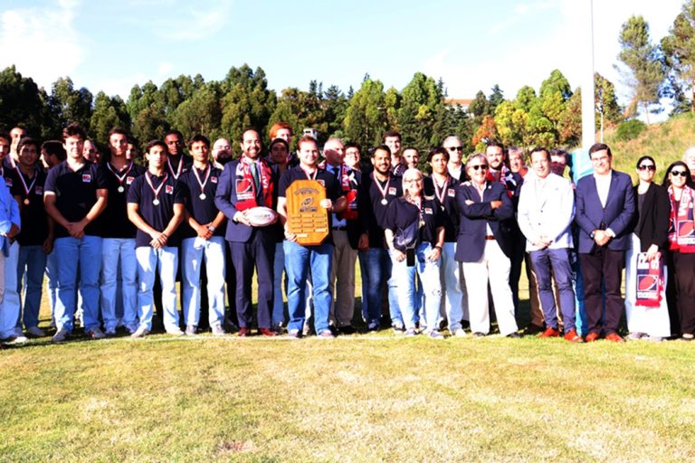 Receção Campeões de Rugby - 1ª Pedra Campo Rugby