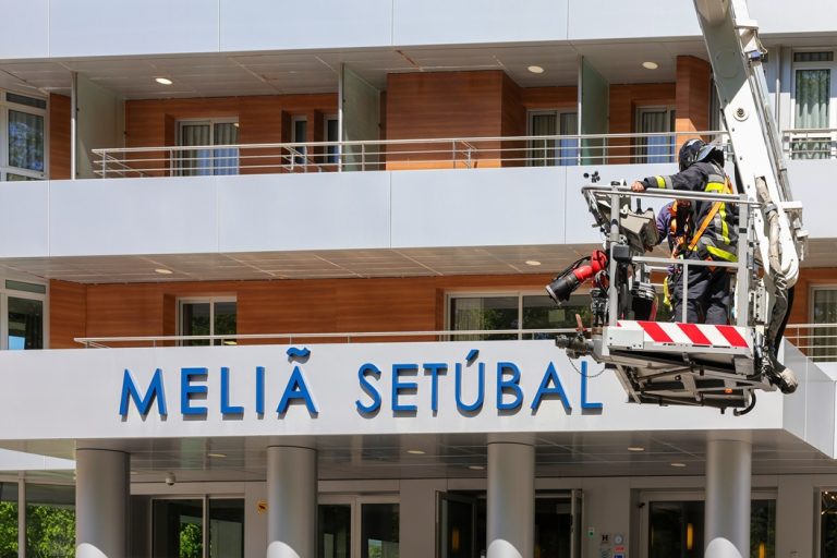 Simulacro Incêndio em Setúbal